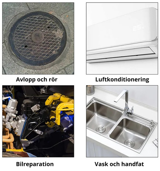 KlarSikt 5 m – inspektionskamera med lampa