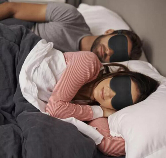 Mörkläggande sovmask 3D