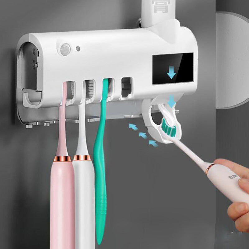 HygieniQ™ – UV Rengöring för tandborste samt Tandkrämsdispenser