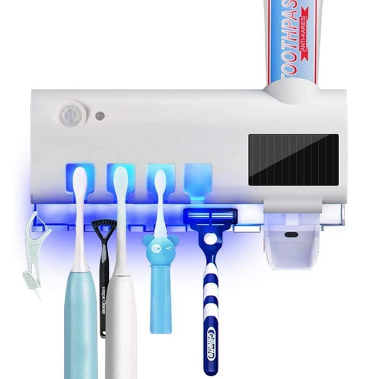HygieniQ™ – UV Rengöring för tandborste samt Tandkrämsdispenser