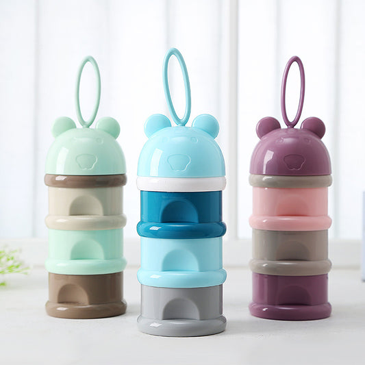 BabyPortion – 3-lagers förvaring för mjölkpulver & barnmat