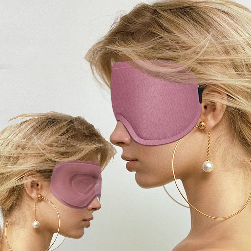 Mörkläggande sovmask 3D