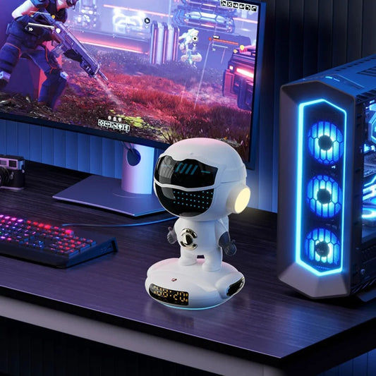 CosmoLight M80™ – AI-högtalare med väckarklocka