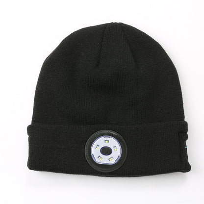 GlowCap™ – Mössa med ljus & hörlurar