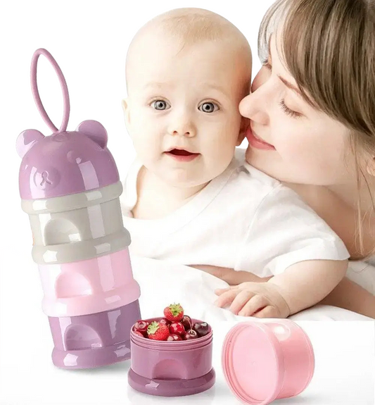 BabyPortion – 3-lagers förvaring för mjölkpulver & barnmat