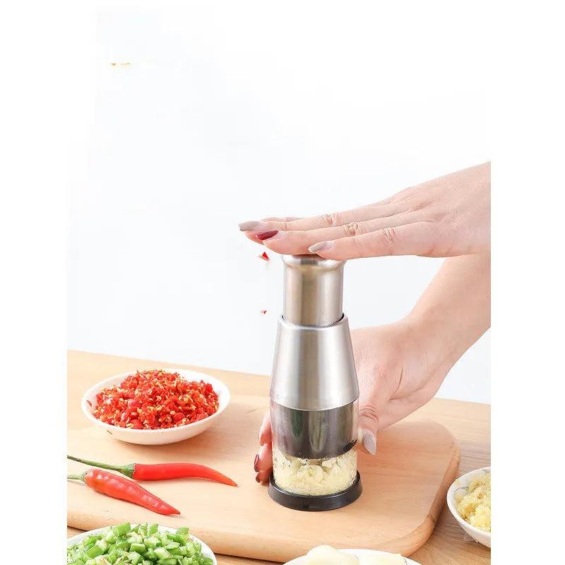 GarliPress™ – Smart vitlök & grönsakshackare
