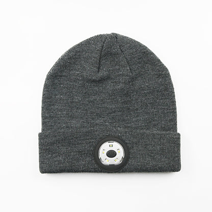 GlowCap™ – Mössa med ljus & hörlurar